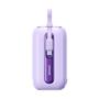Joyroom Colorful Series 22.5W, 10000mAh Powerbank + 2-in-1 Cables - Purple