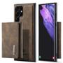 DG.MING M1 2in1 Samsung Galaxy S23 Ultra case with a wallet - Dark brown