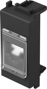 TEM Serie  Modul Steckdosen ADAPTER KS WITH DUST PROTECTIO (KM38SB-U)