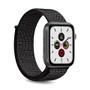 PURO Apple Watch Band 42-49 mm nylon wristband, Black