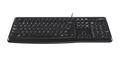 LOGITECH K120 Corded Keyboard black USB (ESP) MEDITER (920-002499)
