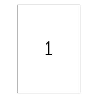 XEROX Printer Label White  (003R97400)