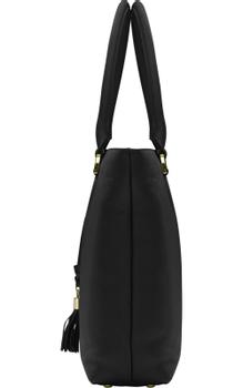 DBRAMANTE1928 DBRAMANET AMSTERDAM 15IN TOTE NIGHT BLACK ACCS (AMTOPBBL5568)