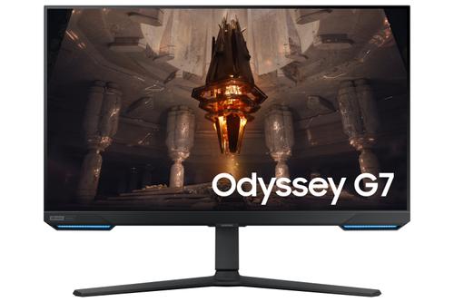 SAMSUNG 32" 4K gamingskjerm Odyssey G7 32BG700 3840x2160 IPS, 144hz, 1ms, 1000:1, HDR400, G-Sync kompatible,  HDMI 2.1/DP (LS32BG700EUXEN)