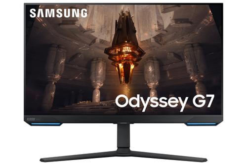 SAMSUNG 32" 4K gamingskjerm Odyssey G7 32BG700 3840x2160 IPS, 144hz, 1ms, 1000:1, HDR400, G-Sync kompatible,  HDMI 2.1/DP (LS32BG700EUXEN)