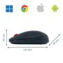 LEITZ Cosy Wireless Mouse Velvet Grey 65310089 (65310089)