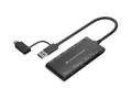 CONCEPTRONIC Card Reader USB3.0+/C SD,MicroSD,MMC,M2,CF   sw