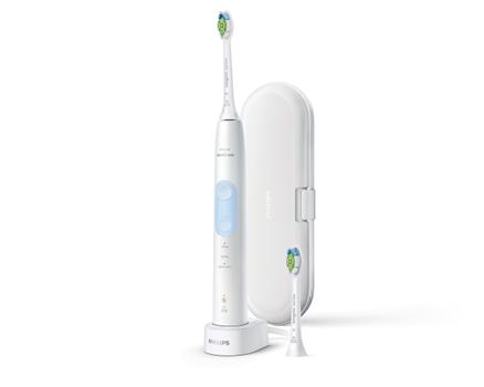 Philips Sonicare ProtectiveClean 5100 HX6859 - tannbørste - hvit/ lyseblå (HX6859/29)