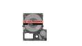 EPSON n LabelWorks LK-4RBJ - Black on matte red - Roll (1.2 cm x 8 m) 1 cassette(s) hanging box - tape cartridge - for LabelWorks LW-C410, LW-C610 (C53S672071)