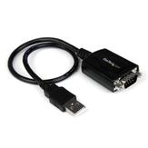 StarTech 1 ft USB to RS232 Serial DB9 Adapter Cable with COM Retention - seriell adapter - USB - RS-232 (ICUSB232PRO)