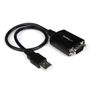 STARTECH 30cm USB to RS232 Serial DB9 Adapter Cable with COM Retention (ICUSB232PRO)