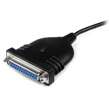 STARTECH "1,8m USB to DB25 Parallel Printer Adapter Cable - M/F"	 (ICUSB1284D25)