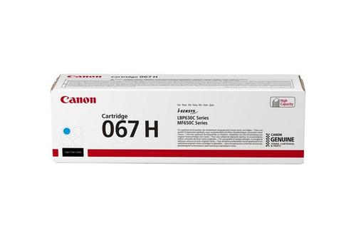 CANON 067 H - High capacity - cyan - original - toner cartridge - for i-SENSYS MF651Cw (5105C002)