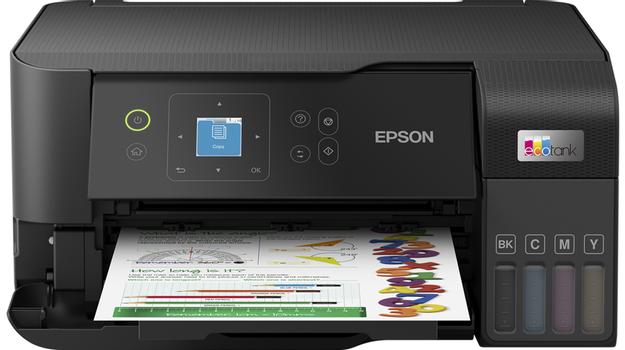 EPSON EcoTank L3560 - Multifunktionsprinter - farve - blækprinter - ITS - A4 (medie) - op til 15 spm (udskriver) - 100 ark - USB, Wi-Fi - sort (C11CK58403)