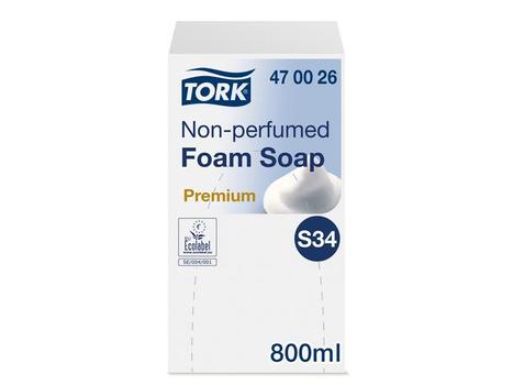 TORK Skumsåpe TORK Mild S34 0,8L (470026*6)