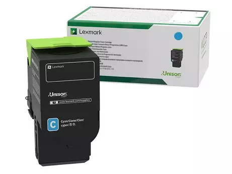 LEXMARK Ekstra høy ytelse - cyan - original - tonerpatron - LCCP, Lexmark Corporate (78C2XCE)