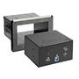 STARTECH StarTech.com Conference Room Docking Station, Universal Laptop Dock, 4K HDMI, 60W Power Delivery, USB Hub, GbE, Audio, In-Table Connectivity Box For Huddle/ Boardroom Collaboration Space - For Teams &  (KITBZDOCK)