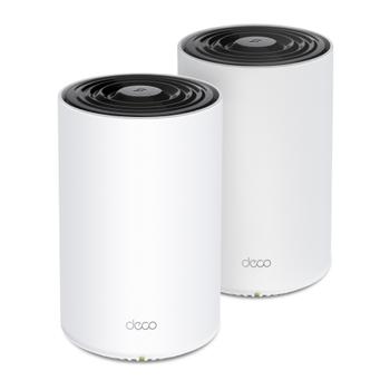 TP-LINK k Deco PX50 V1 - Wi-Fi system (2 routers) - up to 4,500 sq.ft - mesh - GigE, G.hn - Wi-Fi 6 - Dual Band (DECO PX50(2-PACK))