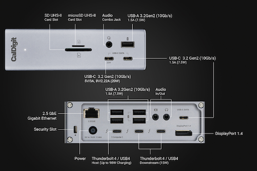 CALDIGIT TS4 - Thunderbolt Station 4 (500968)