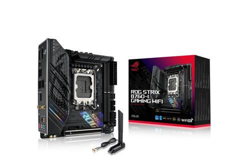 ASUS ROG STRIX B760-I GAMING WIFI (mITX, B760, LGA 1700, DDR5) (90MB1D90-M0EAY0)