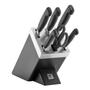 Zwilling Vier Sterne Knife Block 7 pcs. black