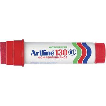 ARTLINE Marker Artline EK130 perm. rød 30mm firk.spids (3213002*6)