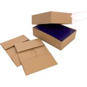 ANTALIS Bund t/rigsarkivæske Brun A4 folio 380x250x80mm