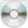 BNT CD-lomme m/klap 127x127mm selvklæb. 100stk/pak