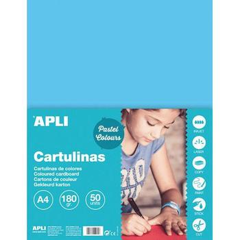 APLI Karton A4 lys blå 170 gr (14236)