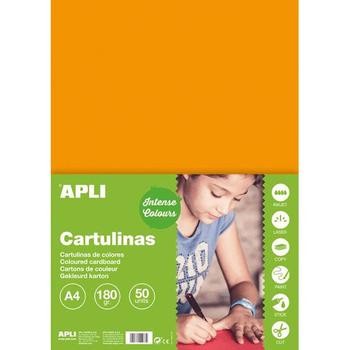 APLI Karton A4 orange 170 gr (14238)