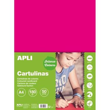 APLI Karton A4 fuchsia 170 gr (14248)