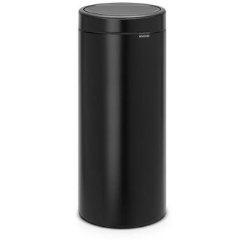 BRABANTIA Touch Bin New vippelågsspand 30L Matt Black (115301)
