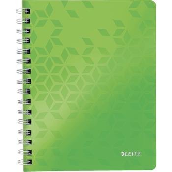 LEITZ Wow Notesblok 80 g Grøn A5 215x181x20mm (46390054*6)