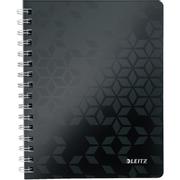 LEITZ Wow Notesblok 80 g Sort A5 215x181x20mm