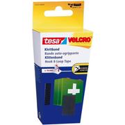 TESA velcrobånd sort 6ruller