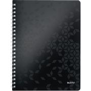 LEITZ Wow Notesblok 80 g Sort A4 307x240x20mm