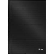 LEITZ notesblok Solid A4 hardcover, lin., 80 s. sort