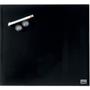 NOBO Diamond board 30x30 cm, black, glass, magnetic