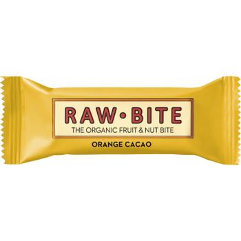 RAWBITE Orange/ Cacao økologisk snackbar 50 g (2011*12)