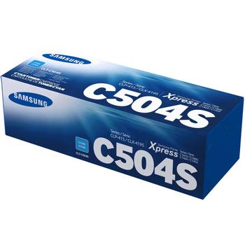 SAMSUNG CLT-C504S Cyan Lasertoner,  1.800 sider (SU025A)