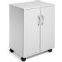 DURABLE Multifunktions-Wagen 74/53 geschl.528x748x400mm weiß