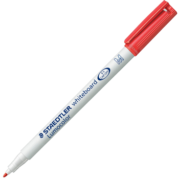 STAEDTLER Whiteboardmarker Staedtler 301 Rød 1 mm (301-2*10)