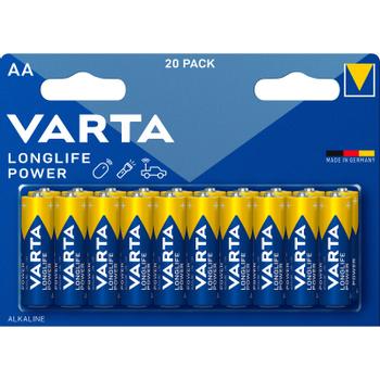 VARTA Longlife Power AA/LR6 alkaliparisto 20kpl (4906121420)