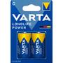 VARTA Longlife Power C /LR14 alkaliparisto 2kpl