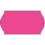 OnlineSupplies Prisetiket neon-pink 32x19 mm. rl a 1000 (30)