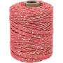OEM Bindegarn Bomuld/lurex Coral Ø 2 mm x 50 m Coral m/guldtråd