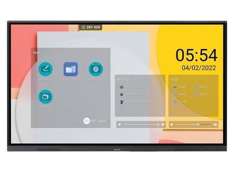 Sharp / NEC Sharp PN-L752B - 189.3 cm (75") Diagonalklasse L2B Series LCD-Display mit LED-Hintergrundbeleuchtung - Digital Signage - mit Touchscreen (Multi-Touch) - 4K UHD (2160p) 3840 x 2160 - Direct LED (60005558)
