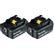 MAKITA 18v battery bl1850 5.0ah li-ion 2pcs