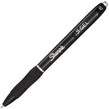 SHARPIE S-Gel gelpen Sort medium 0,7 mm (2136595*12)