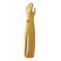 SHOWA Handske Showa Ark nitril Gul m/elastikkant str 9 65 cm